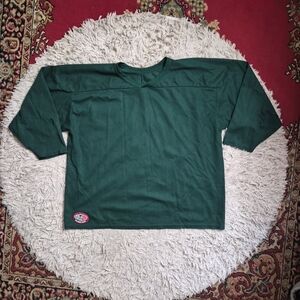 Mens Vintage Jersey Hockey CCM Green Size XXL 2XL USA Hockey Inline Skating Worn